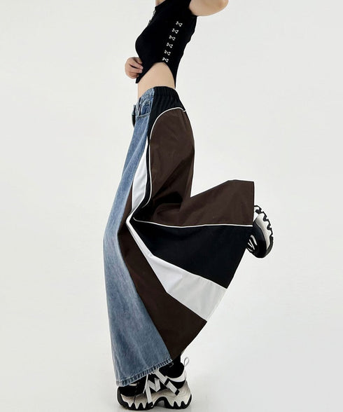 Sideline Denim Skirt